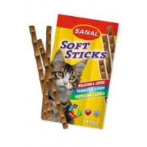 Sanal snack kat soft stick gevogelte en lever